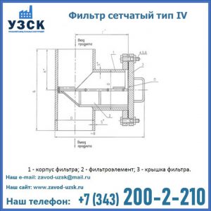 Фильтр сетчатый ФС по Т-ММ-11-2003 в Серпухове