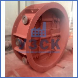 Клапан КЛК с МЭОФ трёхосный Ду 800,Ду 1000, Ду 1400 в Серпухове