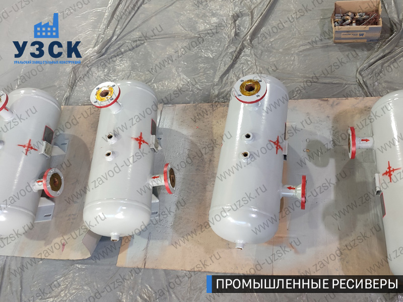 фотография емкостных ресиверов газа Серпухов