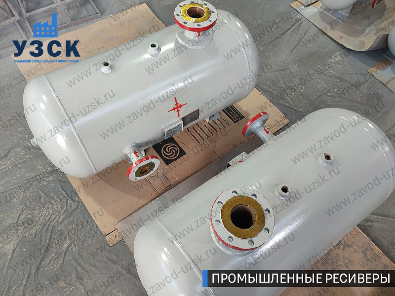 фотография промышленных ресиверовдля газа Серпухов